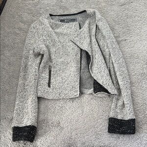 Blanc Noir Women's Black and Gray Jacket